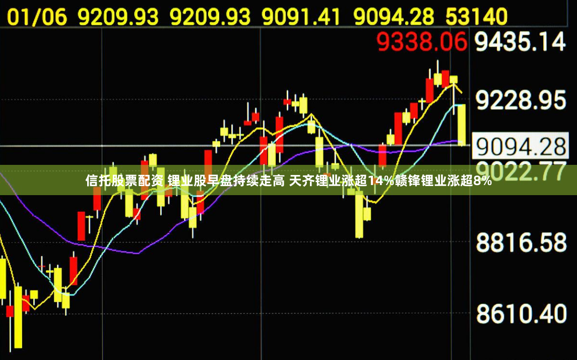 信托股票配资 锂业股早盘持续走高 天齐锂业涨超14%赣锋锂业涨超8%