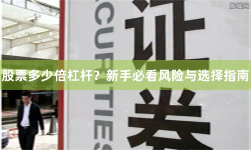 股票多少倍杠杆？新手必看风险与选择指南